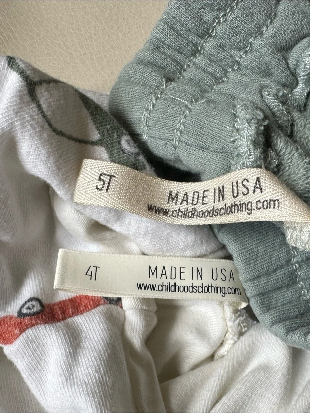 4/5 Childhoods Cotton Vintage Cars Hoodie & Aloe Sage Joggers